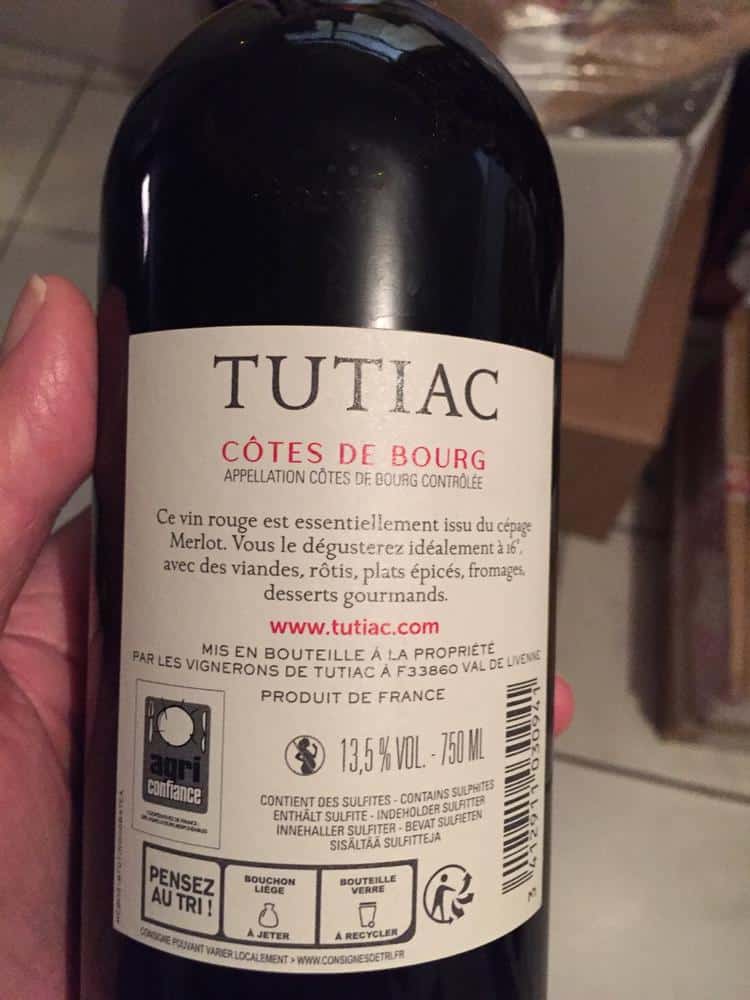 Les Vignerons De Tutiac Rouge Côtes - De Les Bourg De Tutiac Bordeaux De | AOC WineAdvisor Vignerons