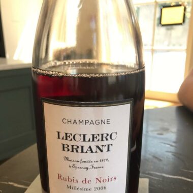 Rubis de Noirs Brut Champagne Leclerc Briant 1