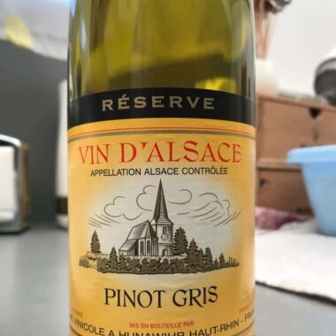 Pinot Gris Réserve Cave Vinicole de Hunawihr