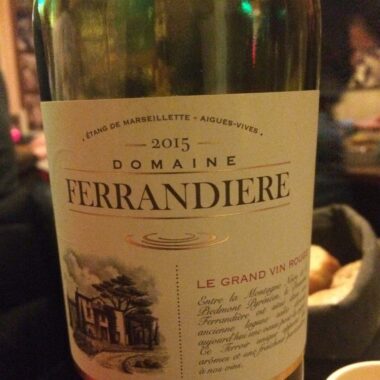 Le Grand Vin Rouge Domaine de la Ferrandière