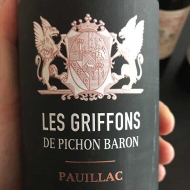 Les Griffons de Pichon Baron Château Pichon-Longueville