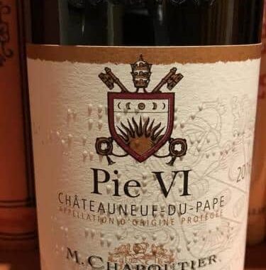 Pie VI M. Chapoutier 2019