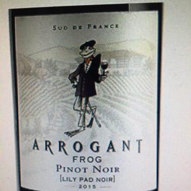 Pinot Noir Arrogant Frog 1